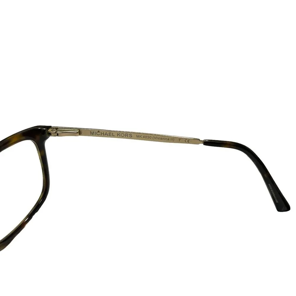 Michael Kors Eyeglasses MK 4030 (Vivianna II) 3106 Gold Frame 54-16 135 1806‎